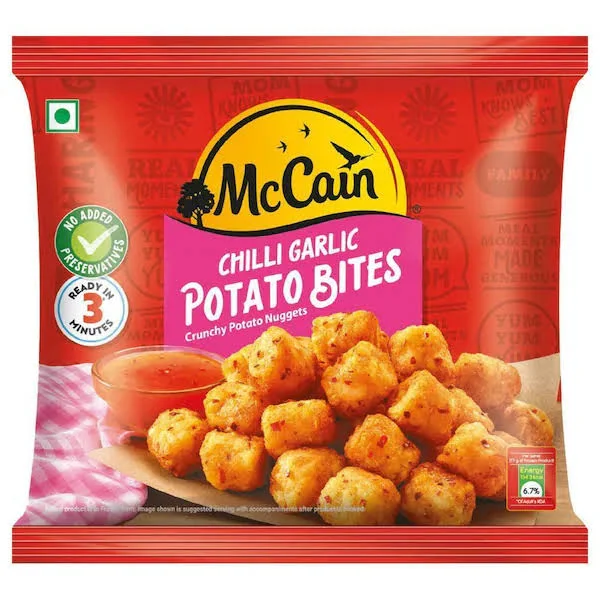 McCain Chilli Garlic Potato Bites, 420 g